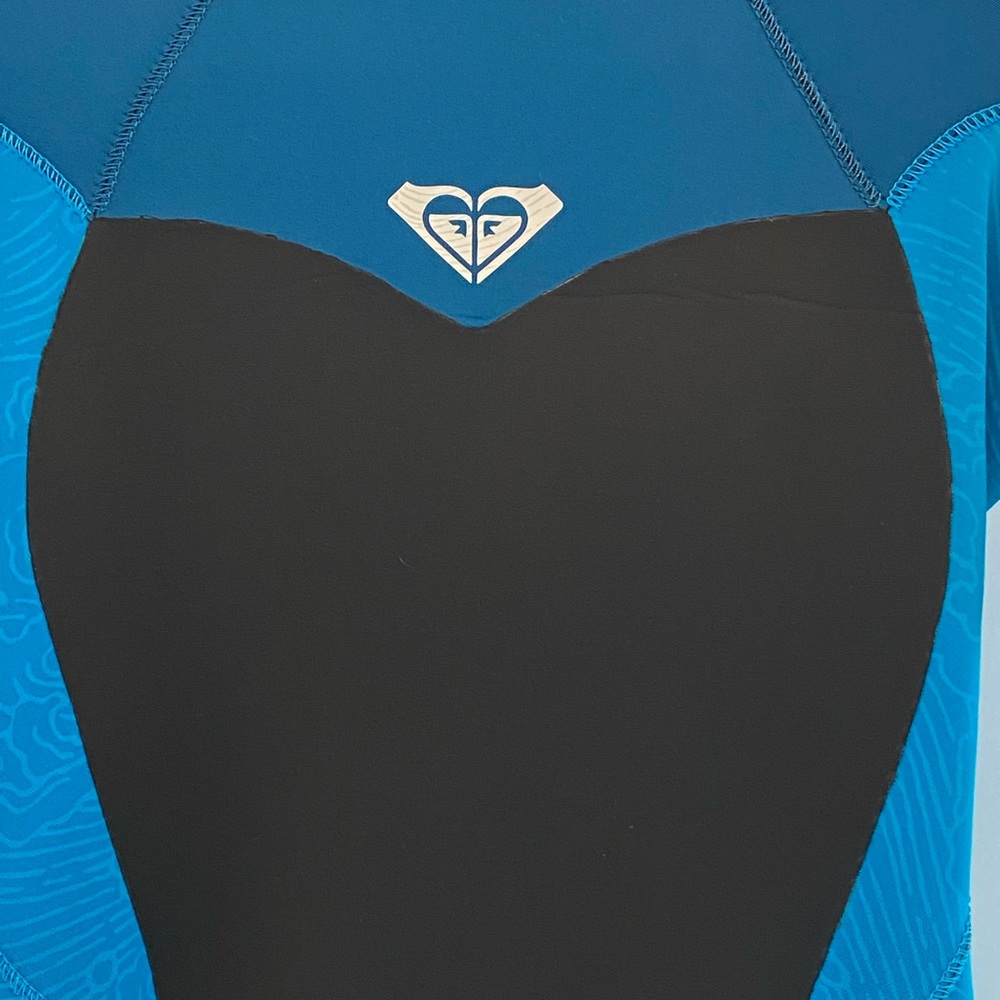 Roxy Women's Teal and Black Full Suit Wetsuit - Picture 4 of 11